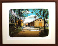 Jiří Bouda - Sladovna - grafika